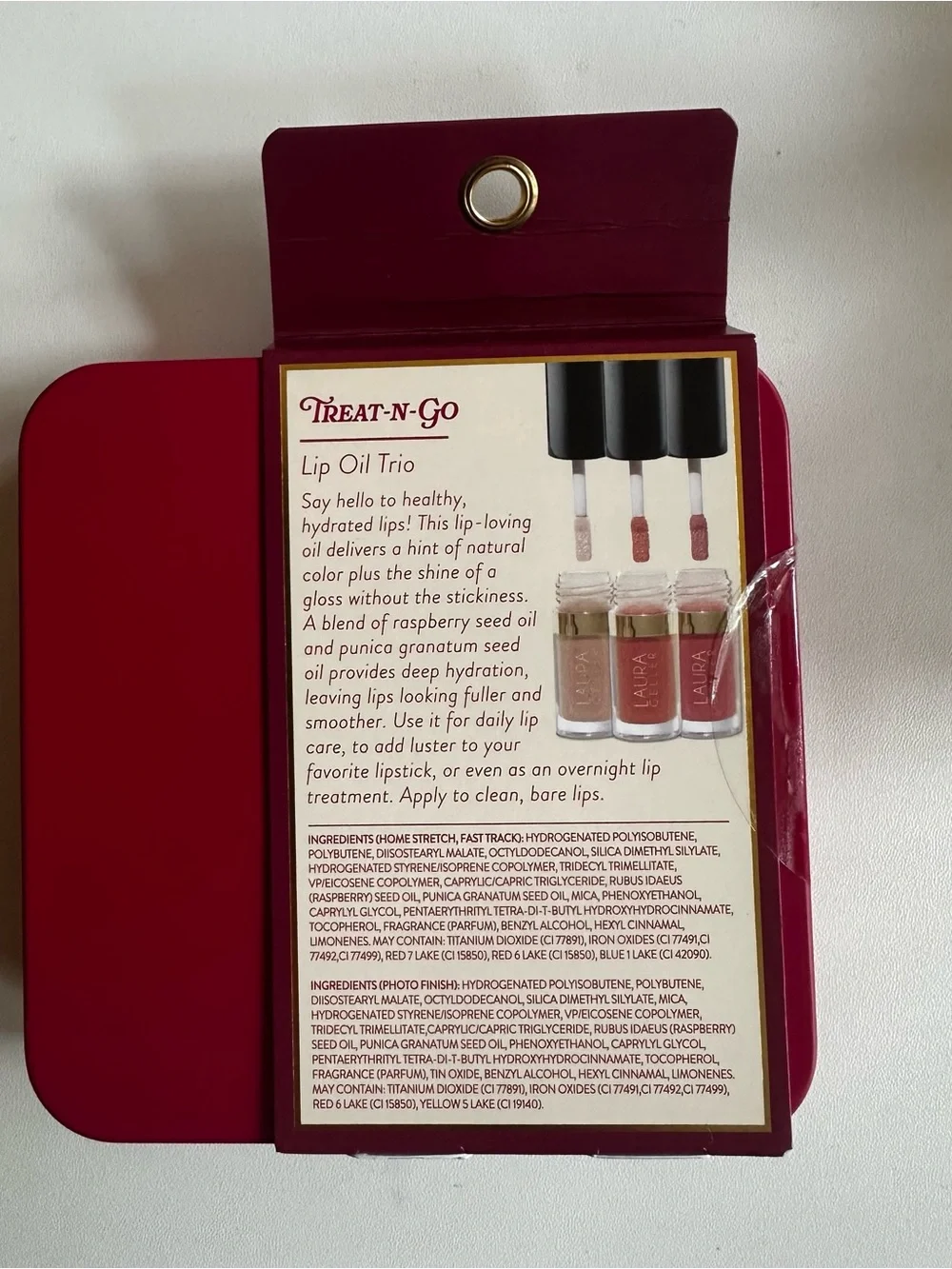 Laura Geller Lip Oil Trio treat-n-go nwt